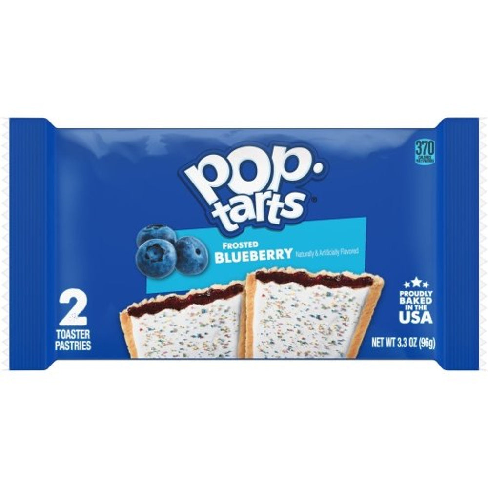 Kellogg s Pop-Tart Frosted Blueberry Two Count, 3.3 Ounces