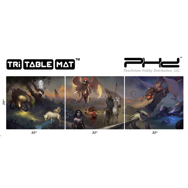 Tri-Table Mat: Denizens