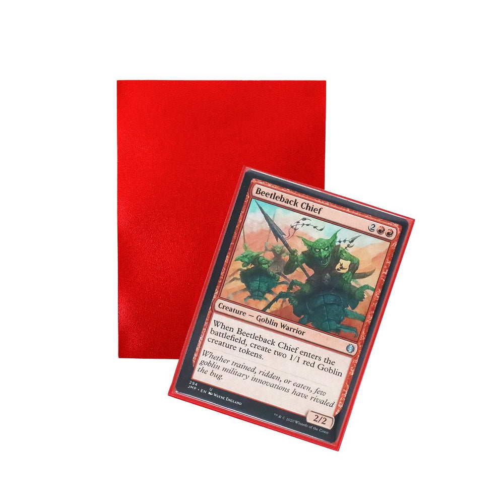Iridian™ Matte Sleeves - Red