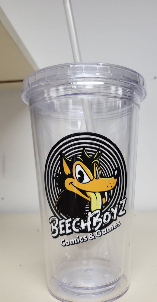 Beechboyz Plastic Cup w/straw