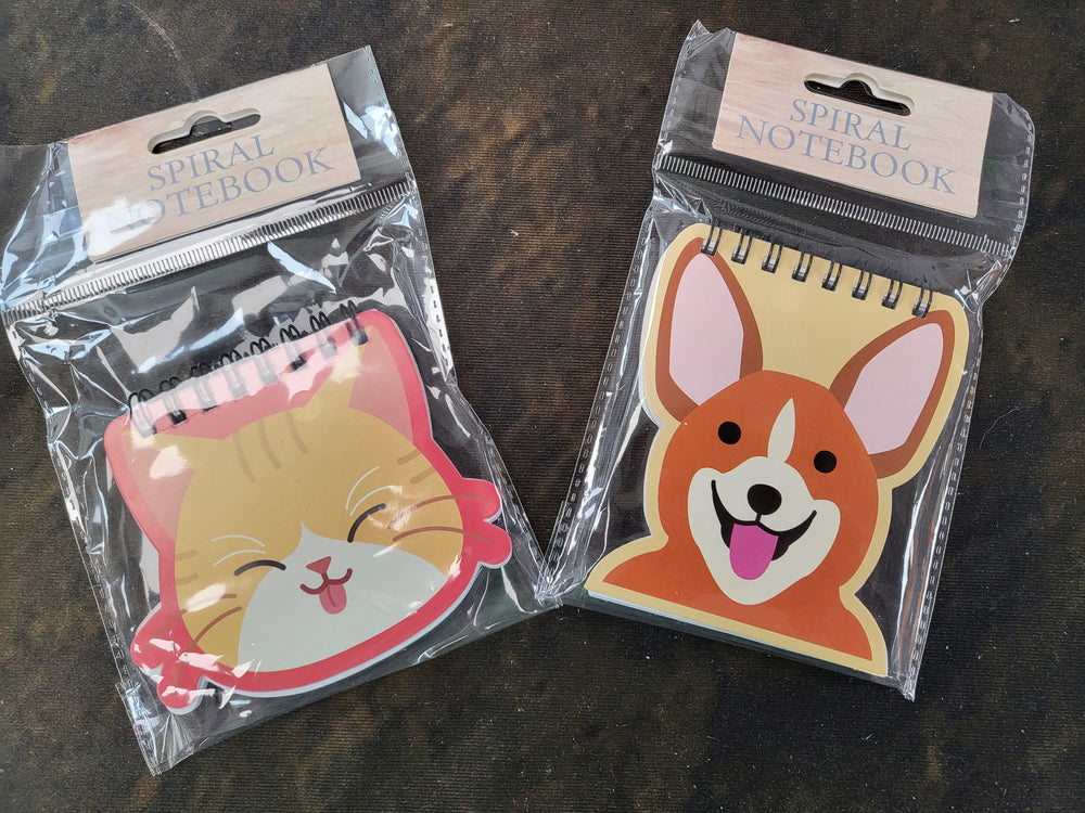 Spiral notepad Dog