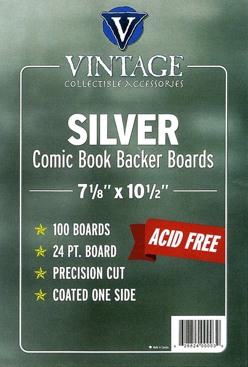 Silver Size - 24pt - 7 1/8" x 10 1/2"