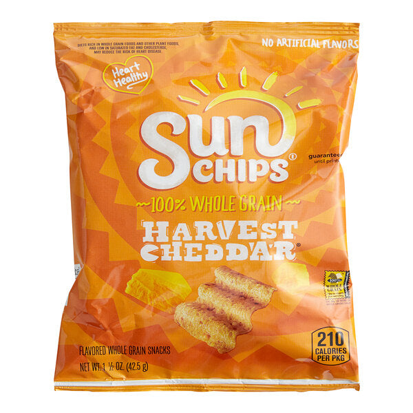 Sun Chips Harvest cheddar 1 oz