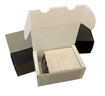 300 Count Plastic Storage Card Box