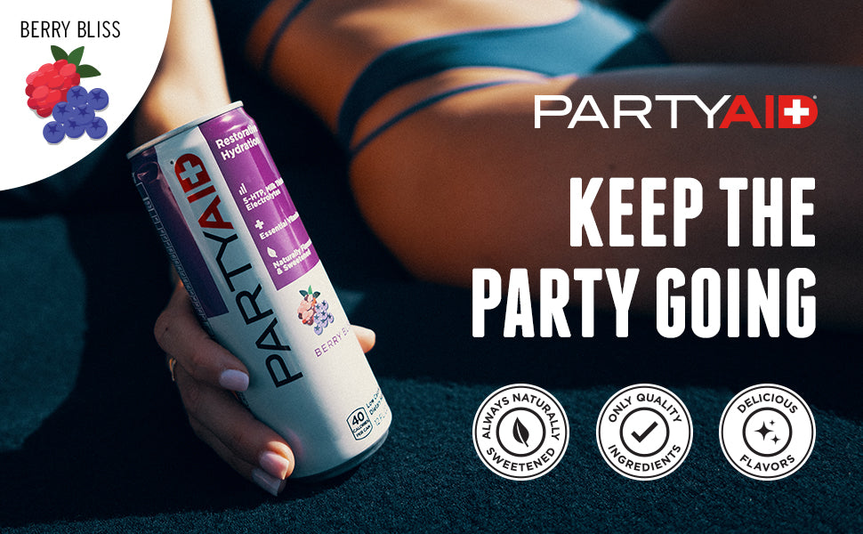 PARTYAID Revive drink Berry Bliss
