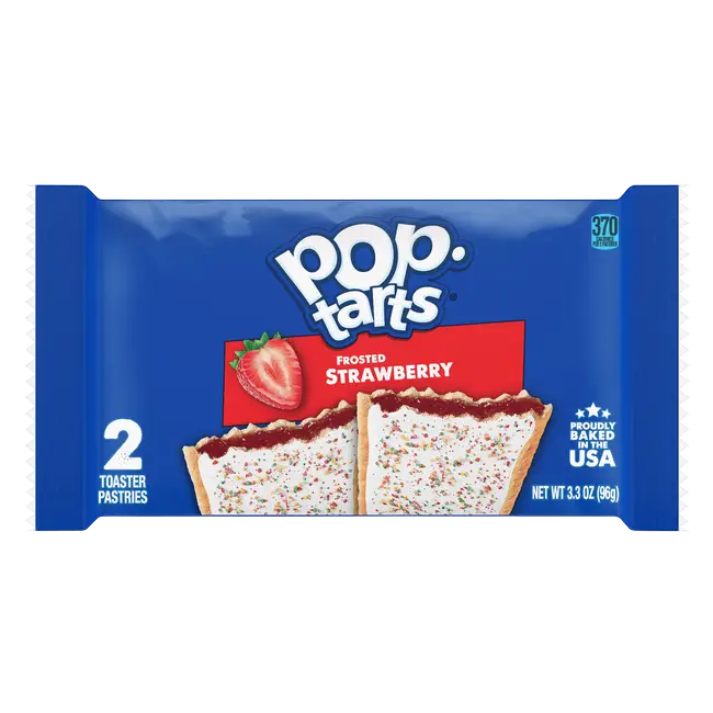 Pop-Tarts Frosted Strawberry Toaster Pastries 2ct