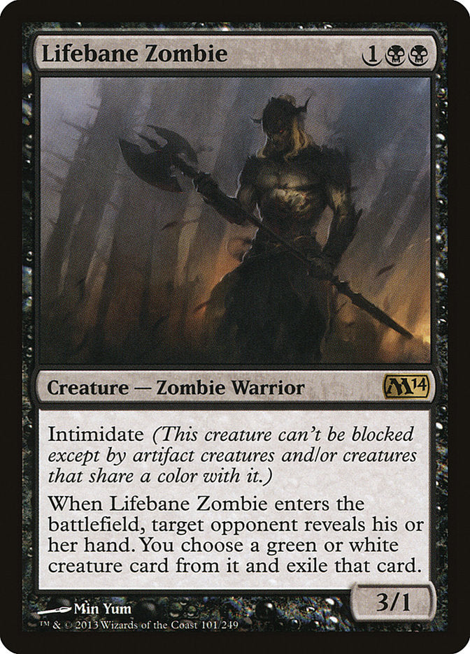 Lifebane Zombie [Magic 2014]