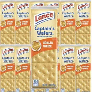 Lance Sandwich Crackers - Captain's Wafer Grilled Cheese