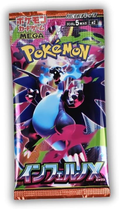 Pokemon Inferno X Booster Pack Japanese