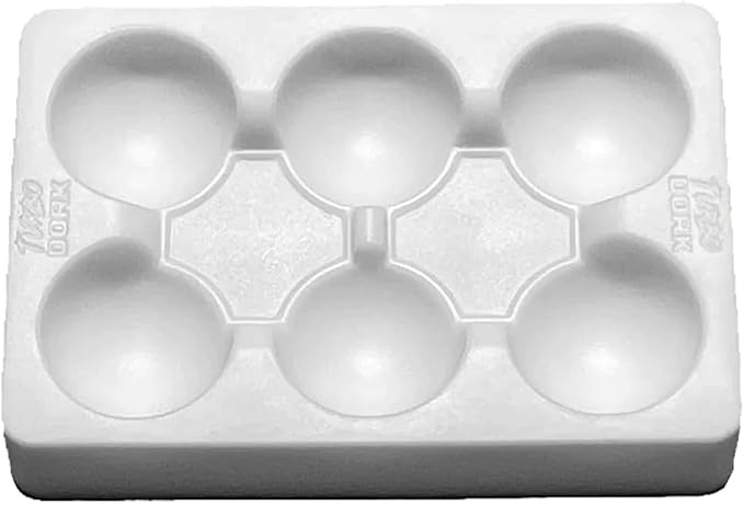 Non-Stick Silicone Paint Palette, Small White