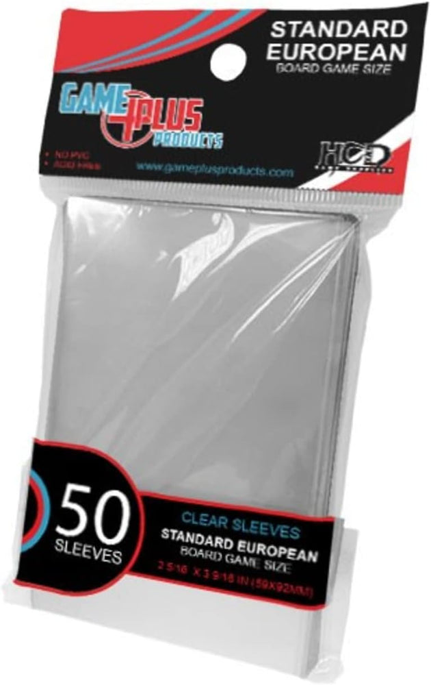 Standard European Sleeve (59 X92mm) (50)