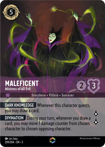 Maleficent - Mistress of All Evil (Alternate Art) (209/204) [Into the Inklands]