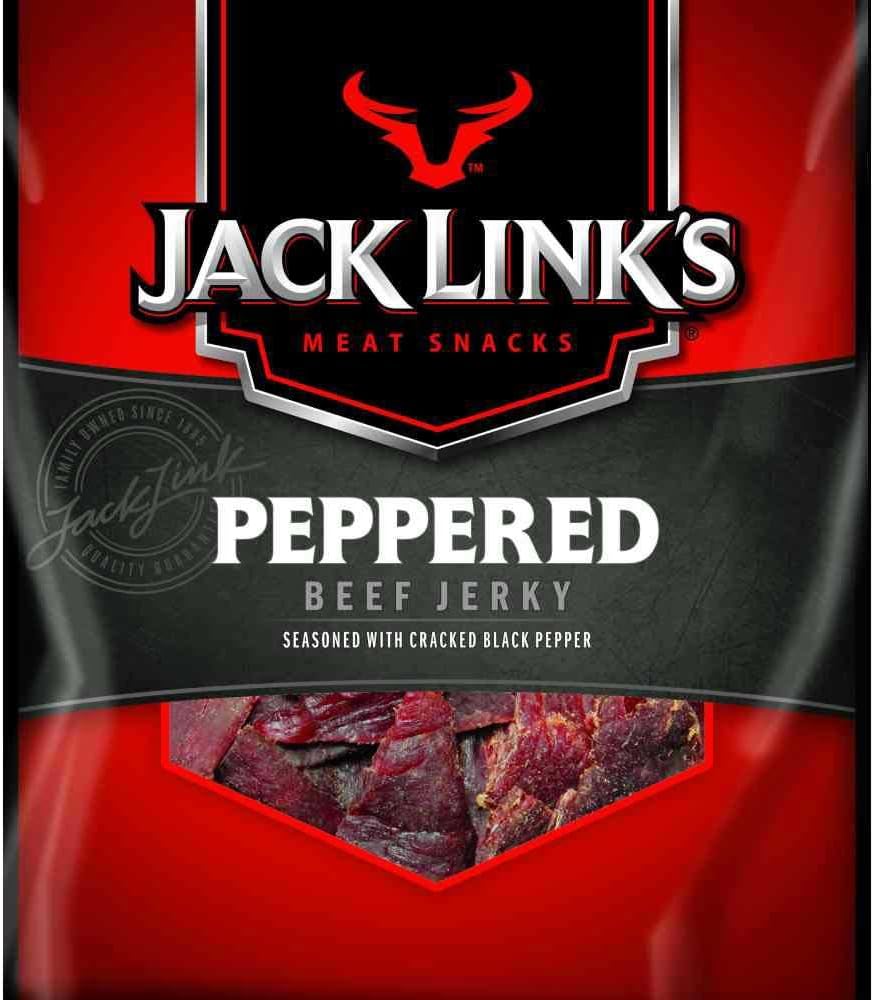 Jack Link's Peppered Beef Jerky 2.85 oz. Bagged