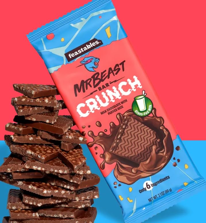 Feastables by MrBeast Milk Chocolate Chocolate Bar