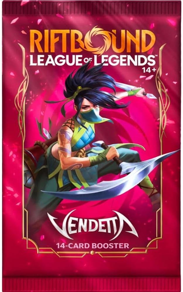 Riftbound TCG: Vendetta Set Booster Pack (14 Cards)