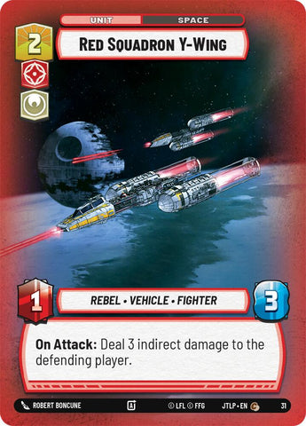 Red Squadron Y-Wing (31) (31) [Jump to Lightspeed: Weekly Play]