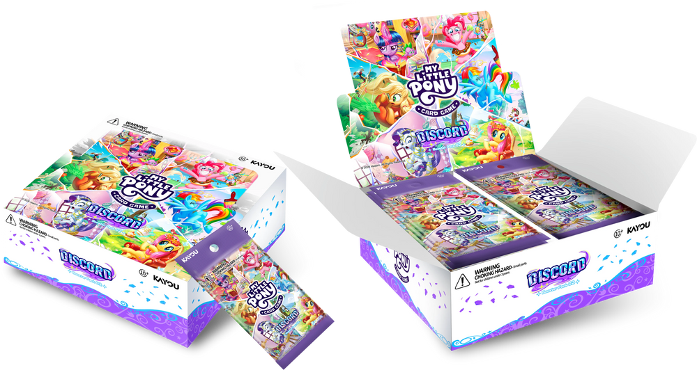 KAYOU My Little Pony Card Games Discord Booster