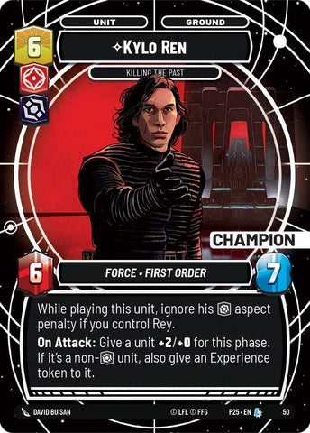 Kylo Ren - Killing the Past (50) (Champion) (50) [Store Showdown Promos]