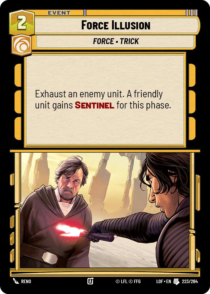 Force Illusion (223/264) (223/264) [Legends of the Force]