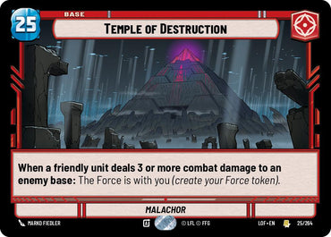 Temple of Destruction (025/264) (025/264) [Legends of the Force]