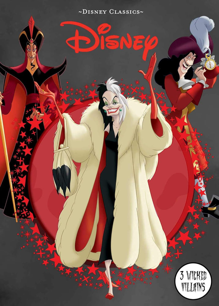 Disney Classics: 3 Wicked Villains (Disney Die-Cut Classics)