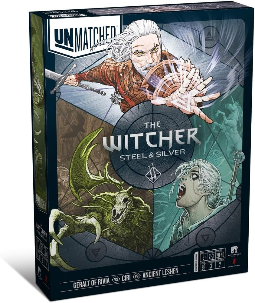 Restoration Games, Unmatched The Witcher Steel & Silver