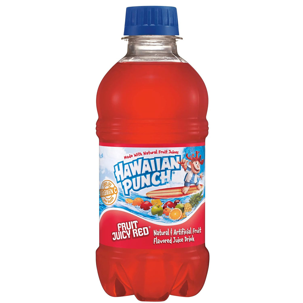 Hawaiian Punch Fruit Juicy Red Fruit Juice Drink, 10 Fl Oz