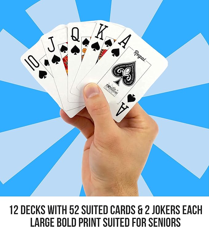 Regal Jumbo index playing cards
