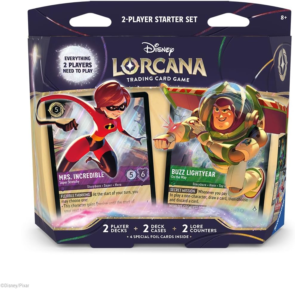 Ravensburger Disney Lorcana TCG 2-Player Starter Deck