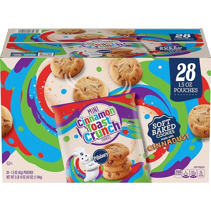 Pillsbury Soft Baked Cinnamon Toast Crunch Mini Cookies