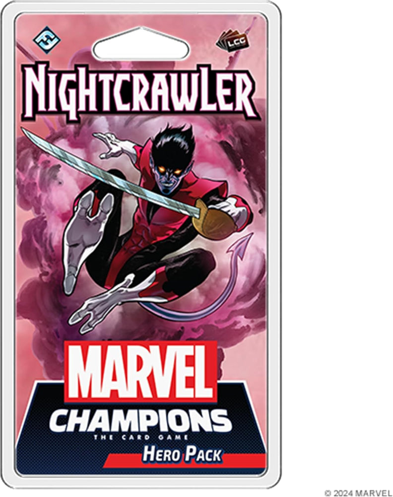 Fantasy Flight Games Marvel Champions The Card Game Nightcrawler Hero Pack