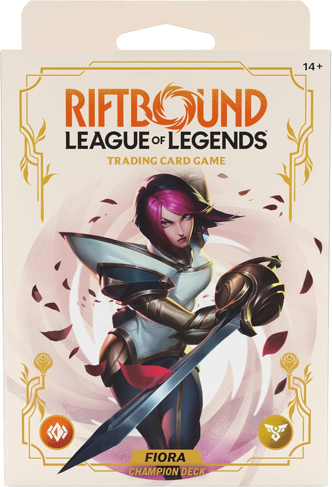 RIFTBOUND SPIRITFORGED CHAMPION DECK FIORA