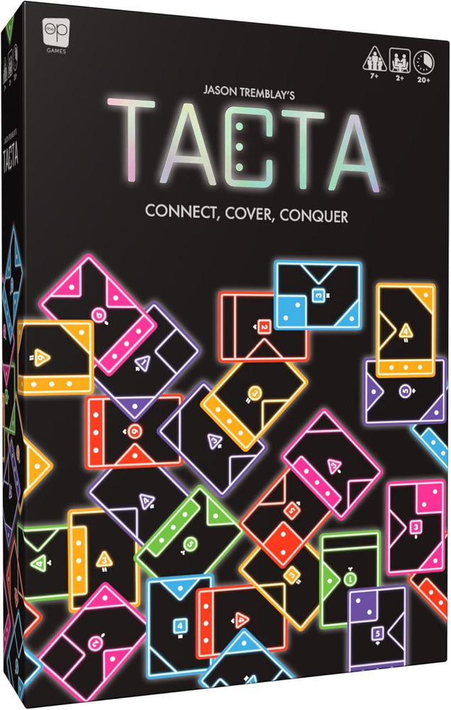 TACTA Card Game, Where Every Card Counts, Fast-Paced Strategic Shape Matching Party Game