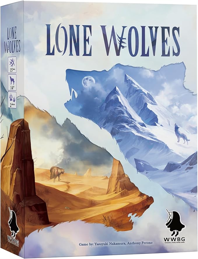 Lone Wolves - Trick-Taking Area Control Board Game