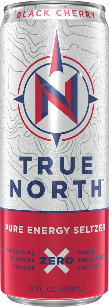 True North, Pure Energy Seltzer, Black Cherry