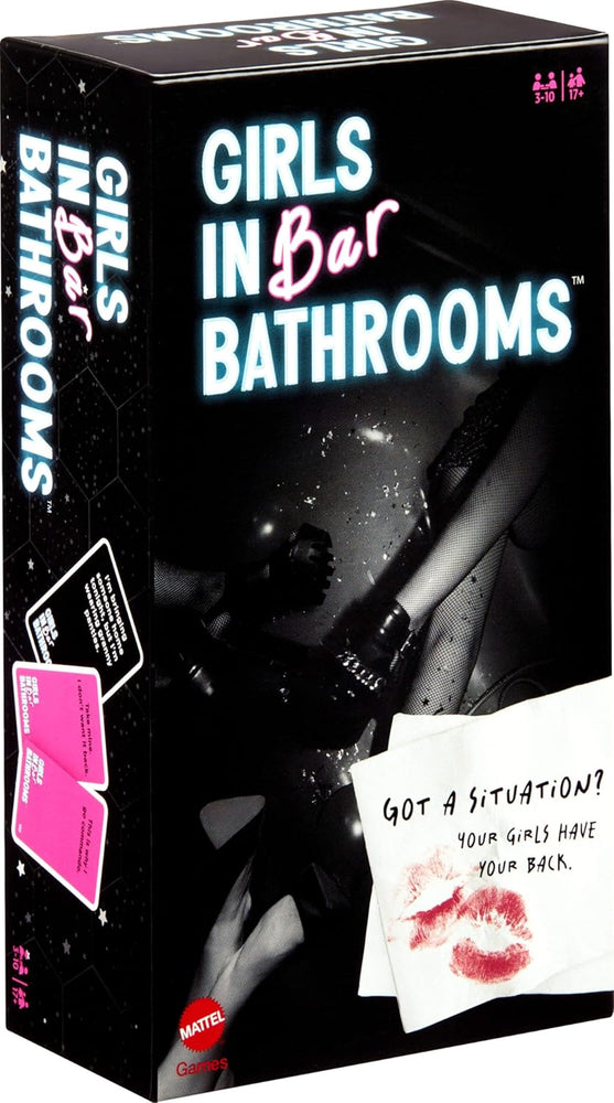 Mattel Games Girls in Bar Bathrooms Party Game for Girls