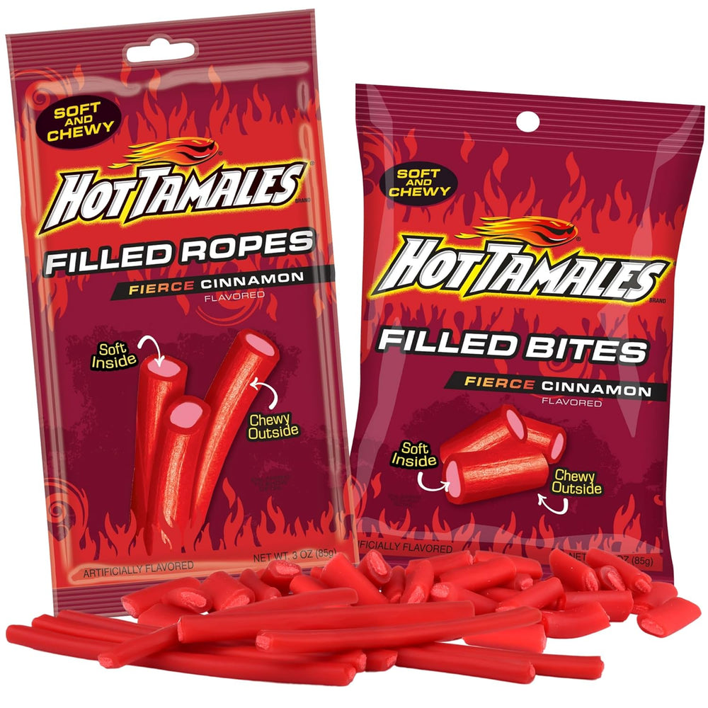 Hot Tamales Candy Ropes 3oz