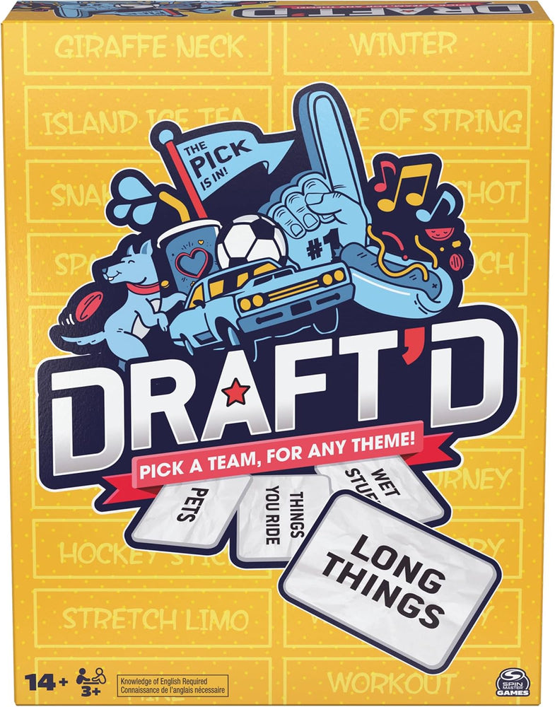 Spin Master Games, Draft’d, Competitive Drafting Party Game
