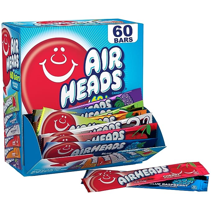 Airheads Candy Bars x4