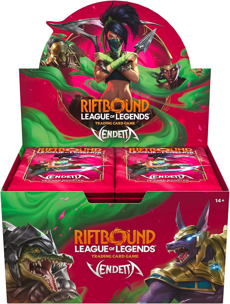 Riftbound: League of Legends TCG Vendetta - Booster Display - 24 Booster Packs