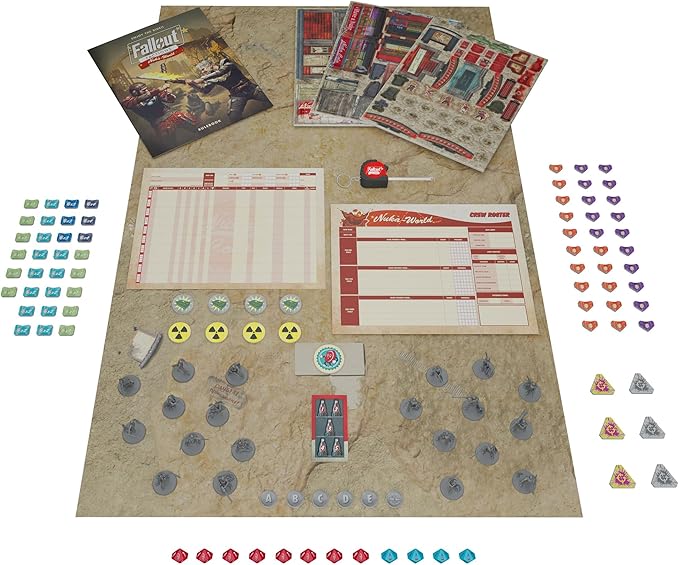 Modiphius Entertainment: Fallout: Factions - Battle for Nuka-World Starter Set