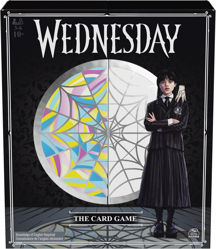 Spin Master Games, Wednesday Card Game, Premium Foil Cards from The Hit TV Series, Wednesday