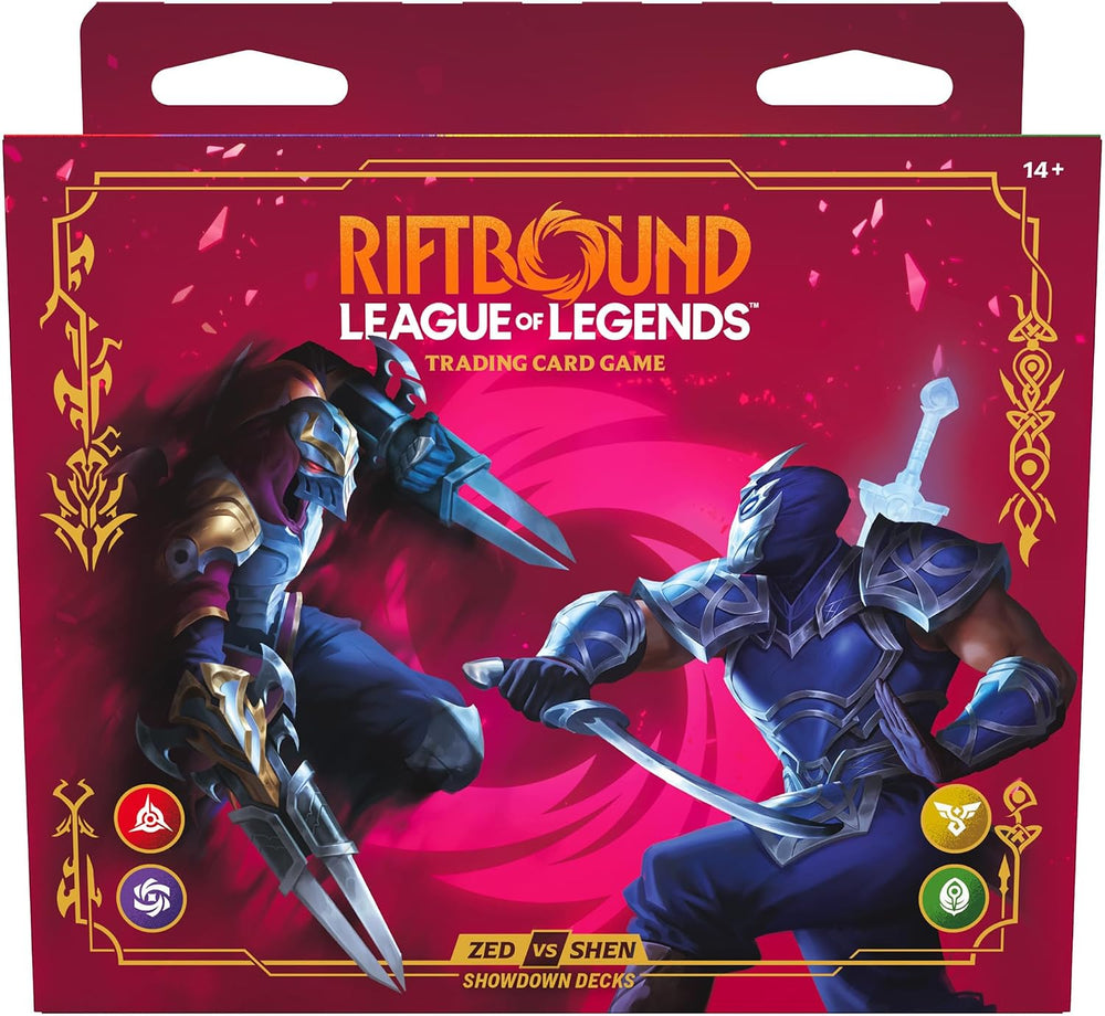 Riftbound: League of Legends TCG Vendetta - Showdown Deck: Zed vs Shen