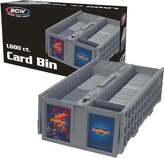 BCW Collectible Card Bin 1600 Count