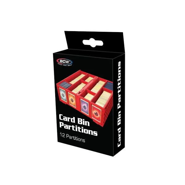 BCW Card Bin Partitions