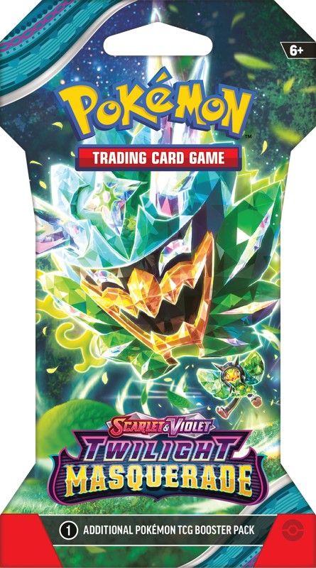Pokemon Scarlet and Violet 5 Temporal Forces Sleeved Booster