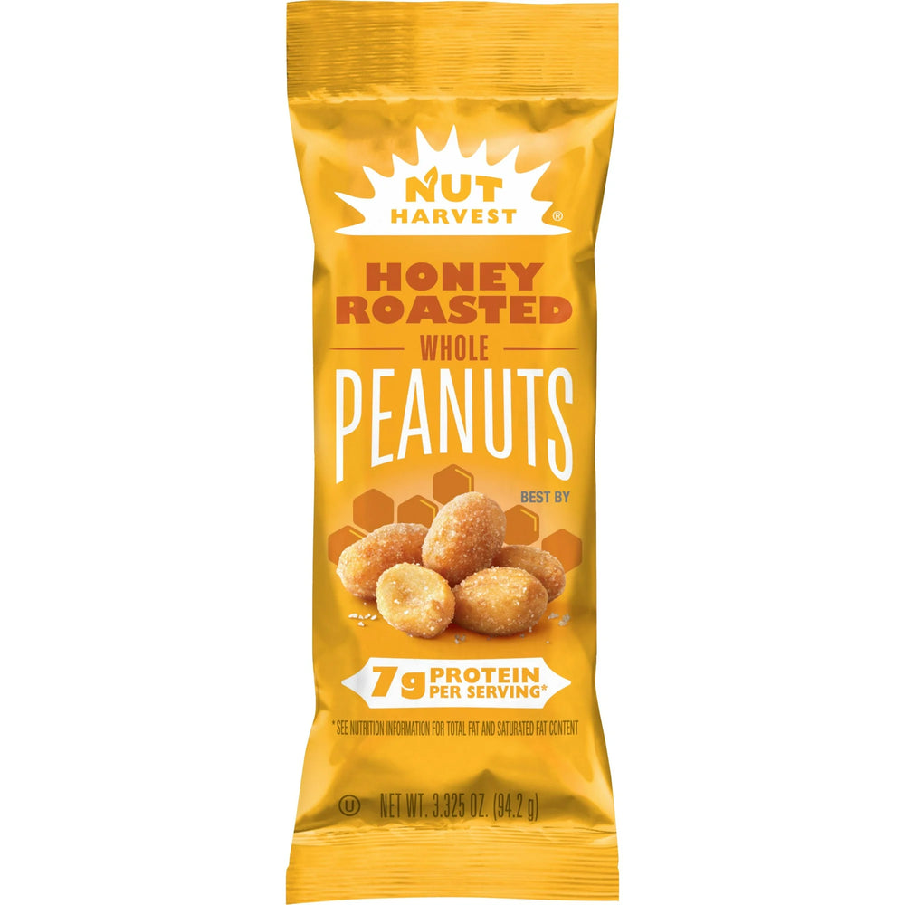 Nut Harvest, Honey Roasted Flavor Peanuts