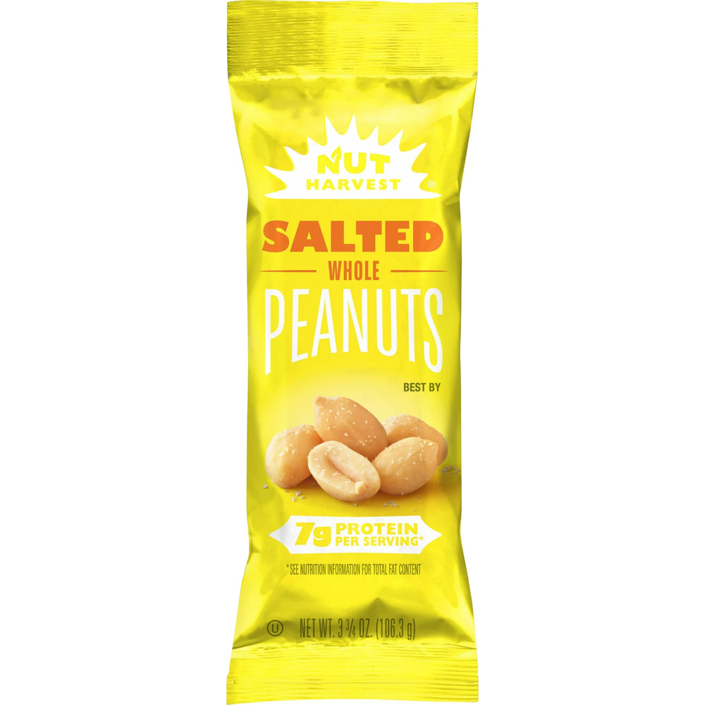 Nut Harvest Whole Peanuts Salted 1.5/8 Ounce