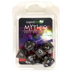 LegendDice Mythic Poly Dice Set Clamshell