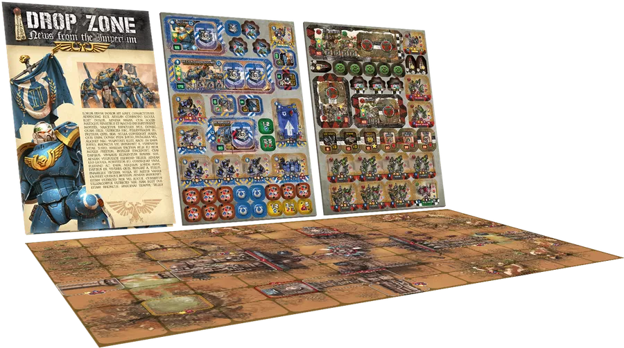Warhammer 40,000: Heroes of Black Reach – Drop Zone Demo Kit